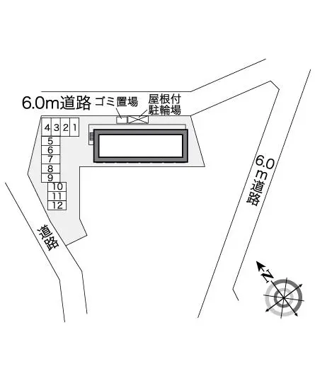 ★手数料０円★柏市みどり台２丁目　月極駐車場（LP）